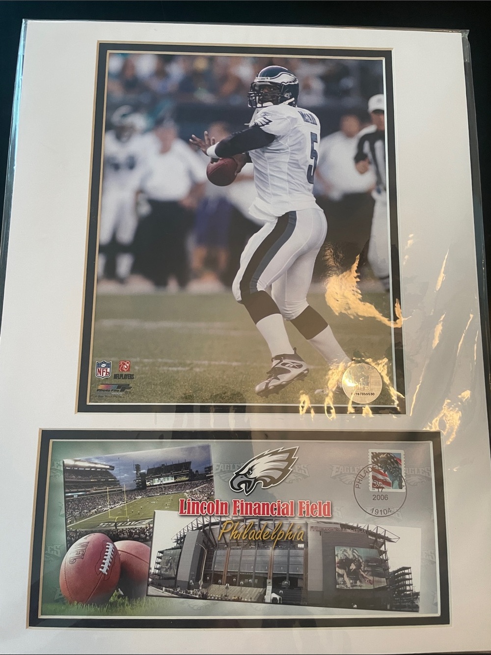 Photo of Philadelphia Eagles quarterback Donavan McNabb New